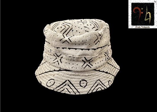 Domino Mudcloth Bucket Hat